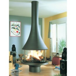 Камин JC Bordelet Marina 993 centrale vitree (центральный со стеклом)